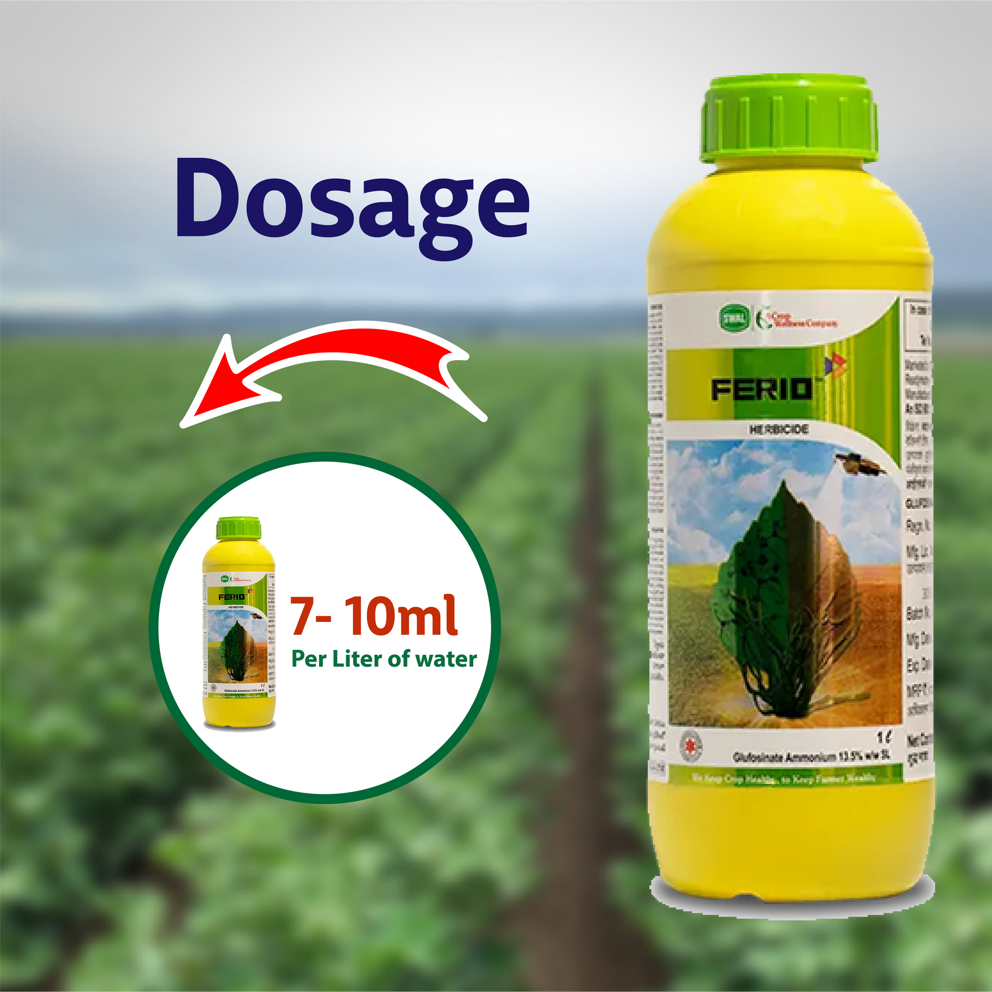 Swal Ferio Herbicide - 1LT Dosage