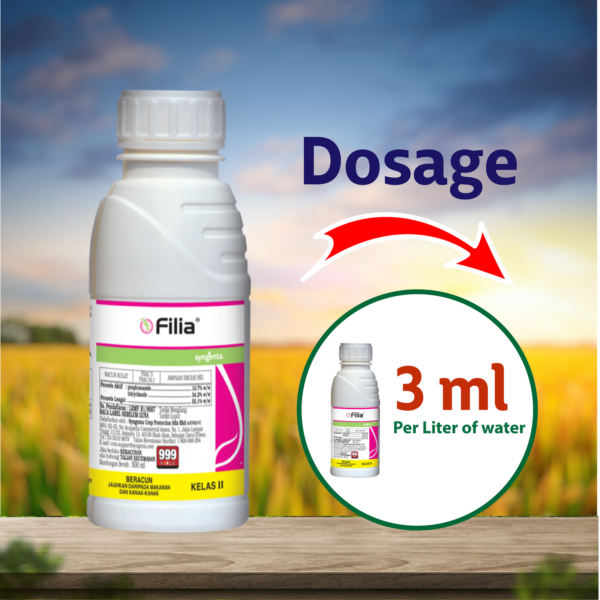 Syngenta Filia Fungicide Dosage