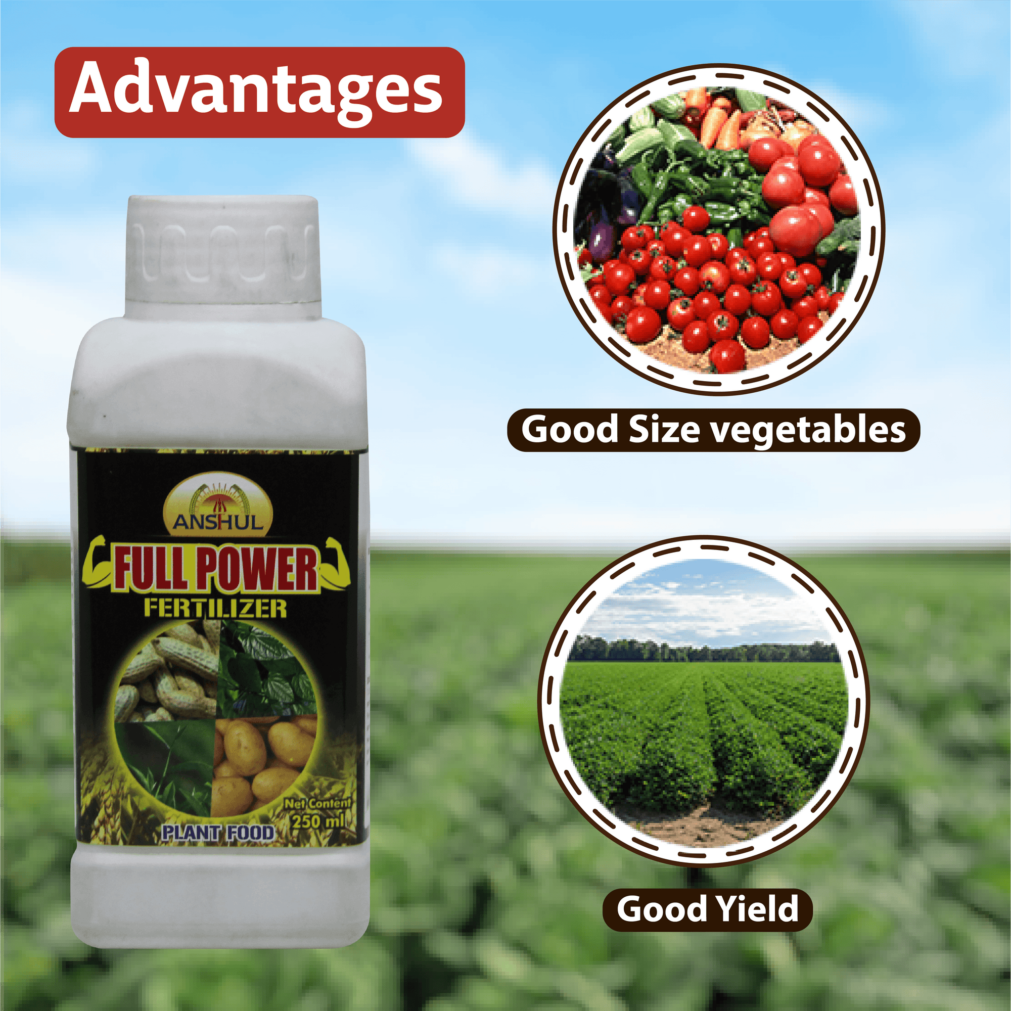 Anshul Full Power (Multi Nutrient Fertilizer) Advantages