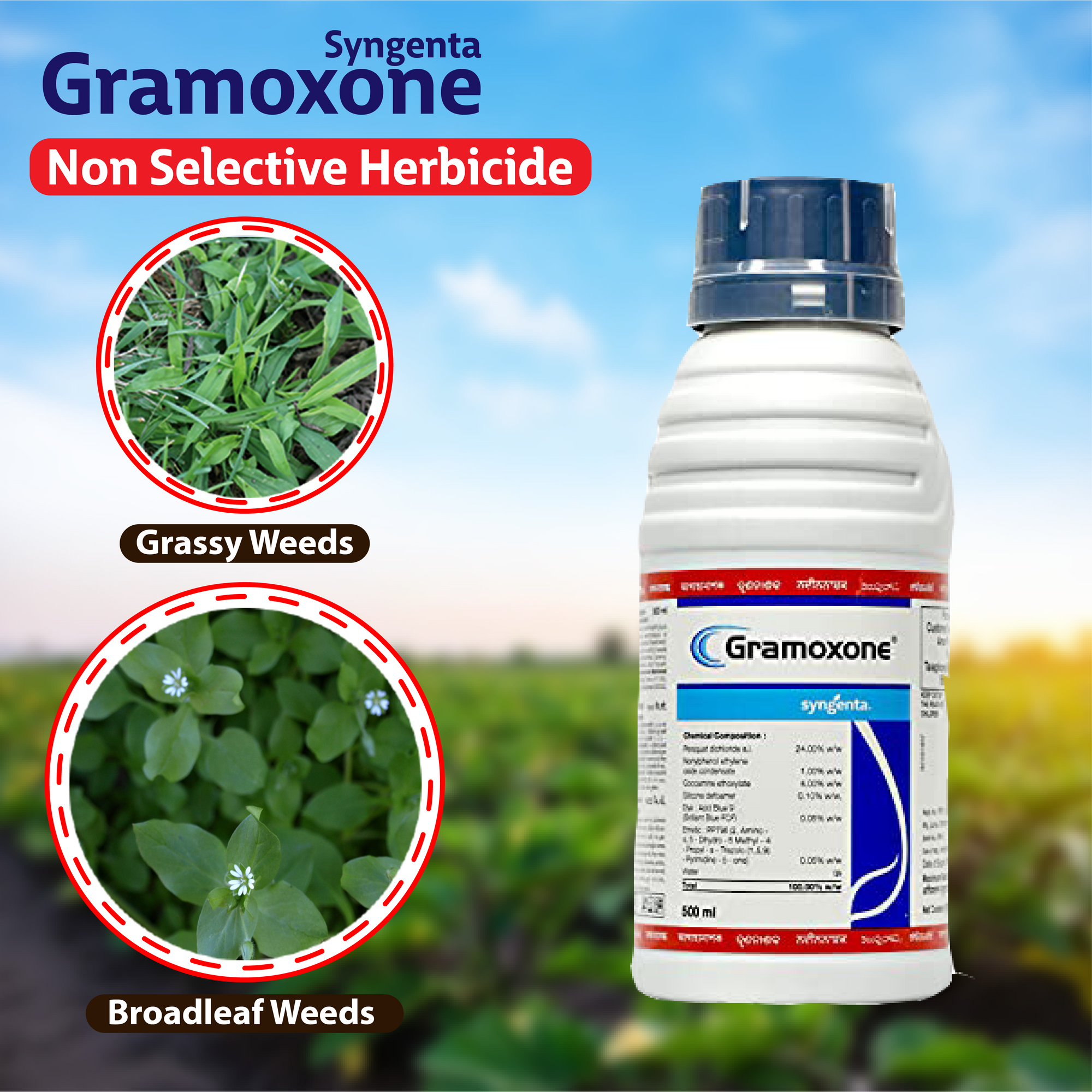 gramoxone herbicide active ingredient Syngenta Gramoxone Herbicide