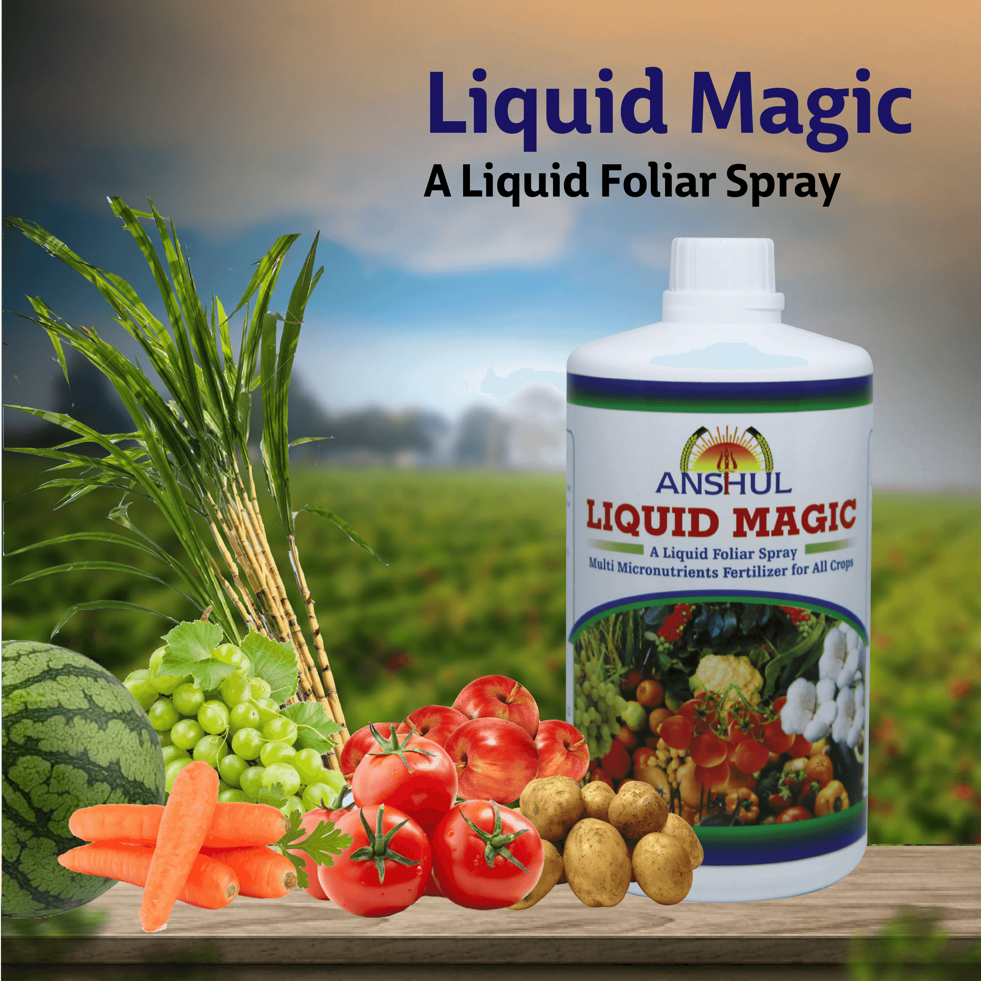Anshul Liquid Magic (Liquid Micronutrient Fertilizer)