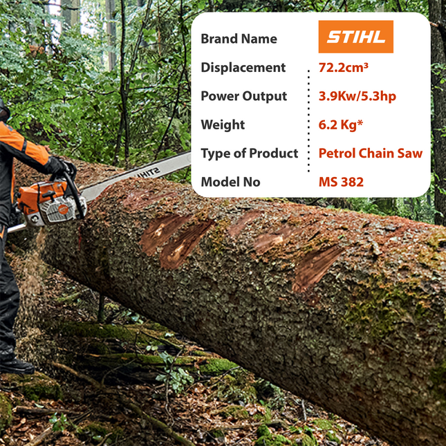 STIHL MS 382 Chainsaw - Agriplex