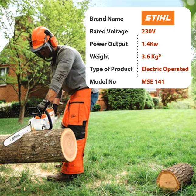 STIHL MSE 141 Chainsaw - Agriplex