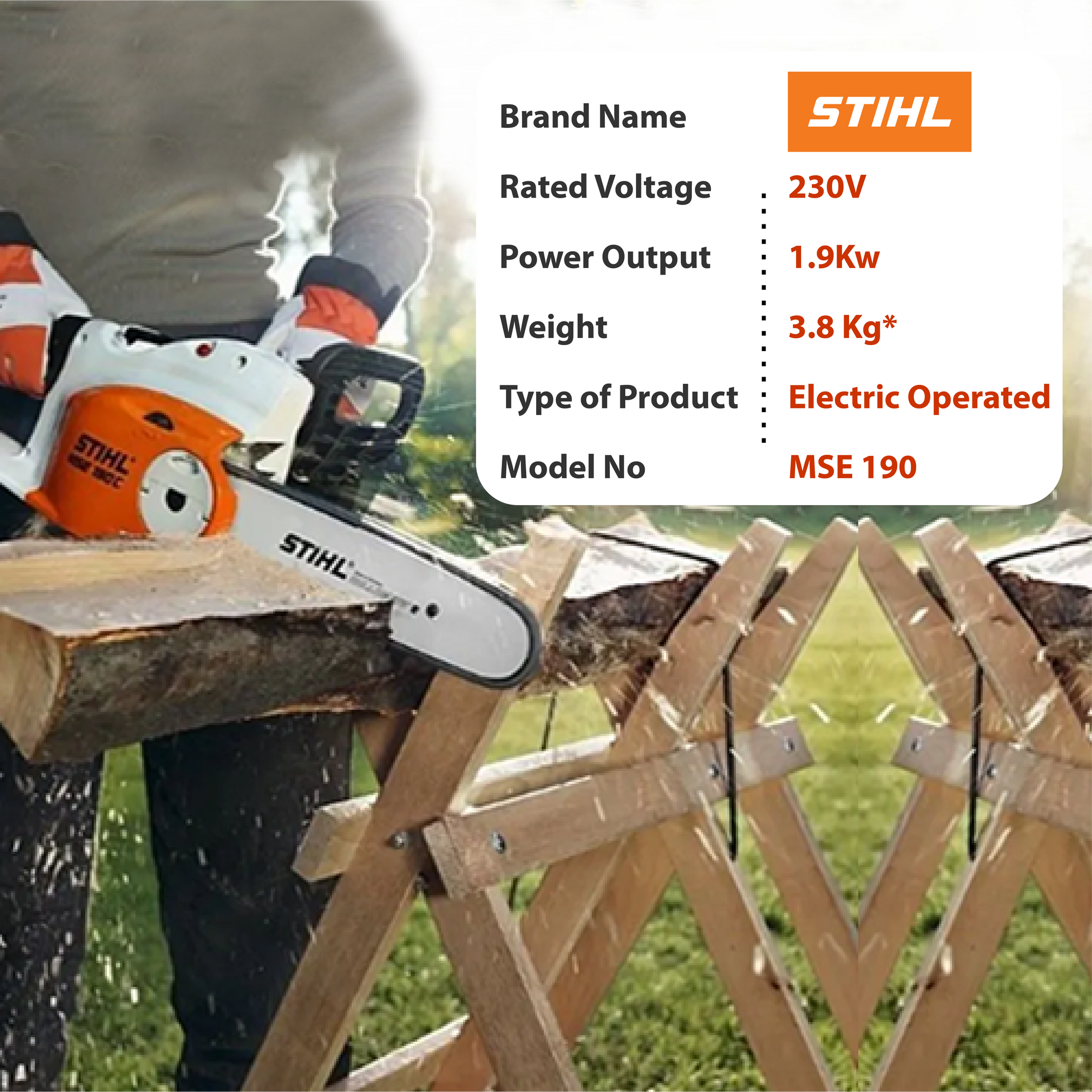 STIHL MSE 190 Chainsaw 16 Inch - Agriplex