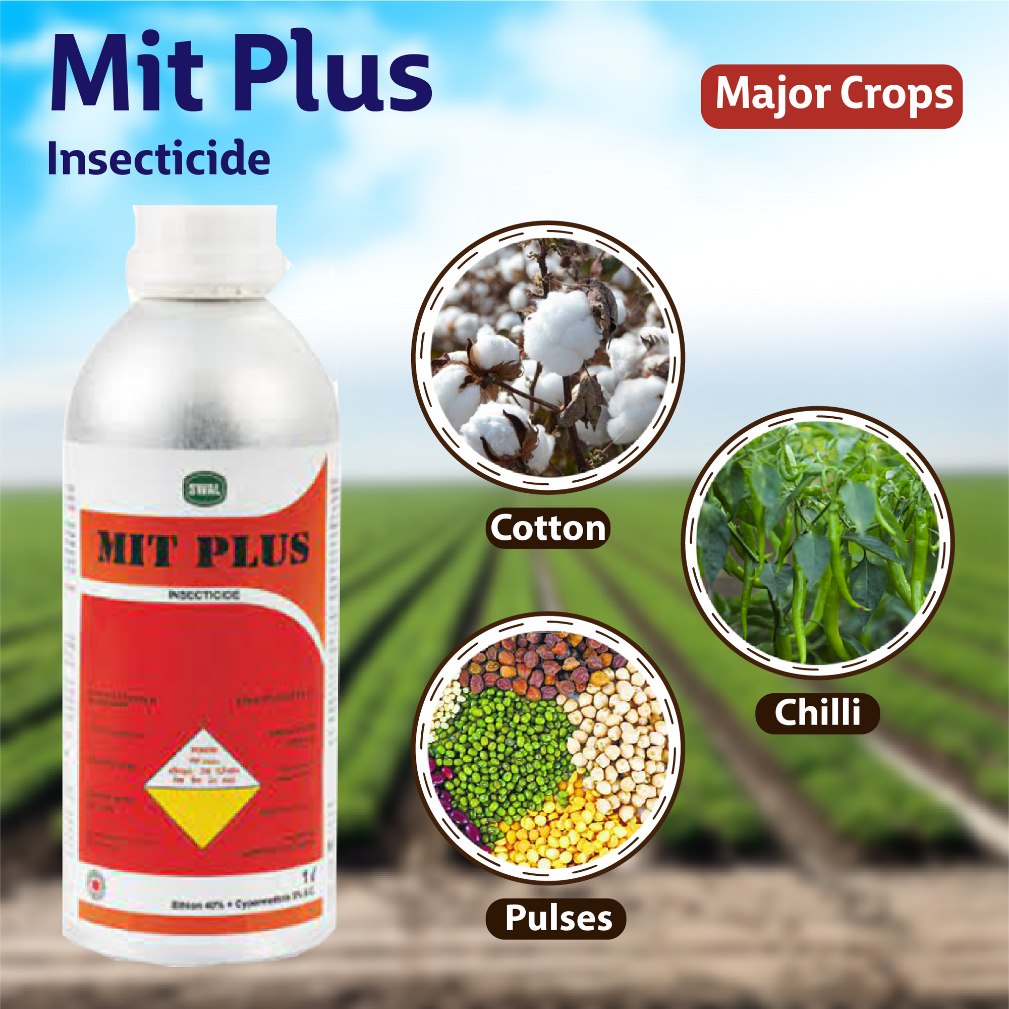 Swal Mit Plus Insecticide - 500 ML Crops