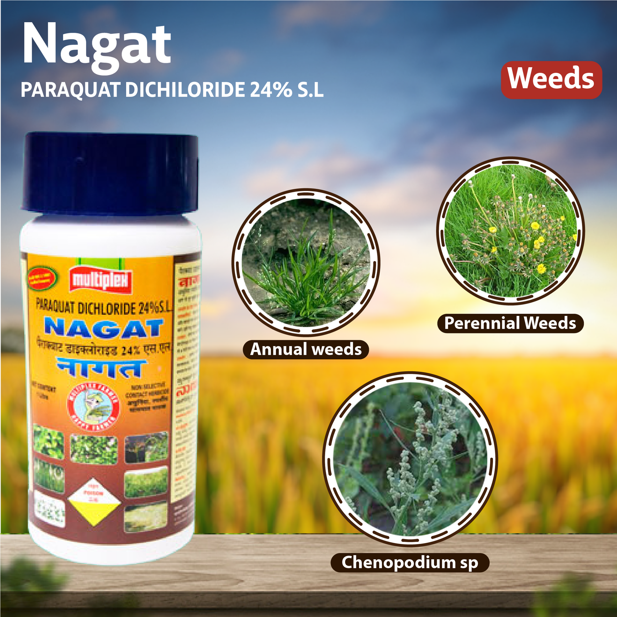 Multiplex Nagat Herbicide