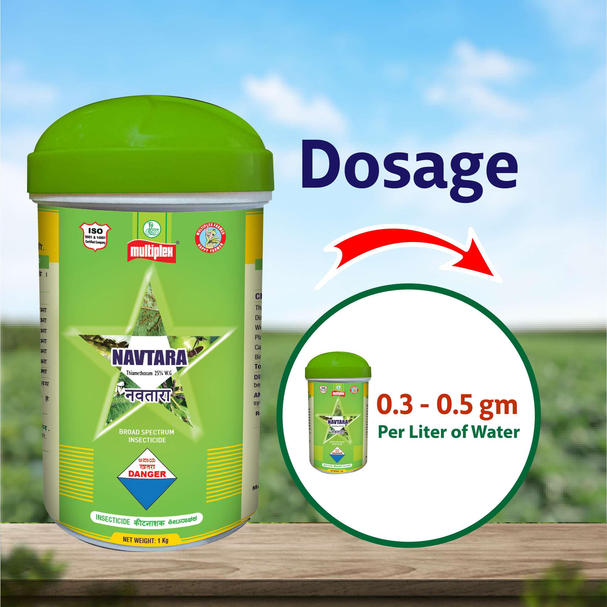 Multiplex Navtara Insecticide Dosage