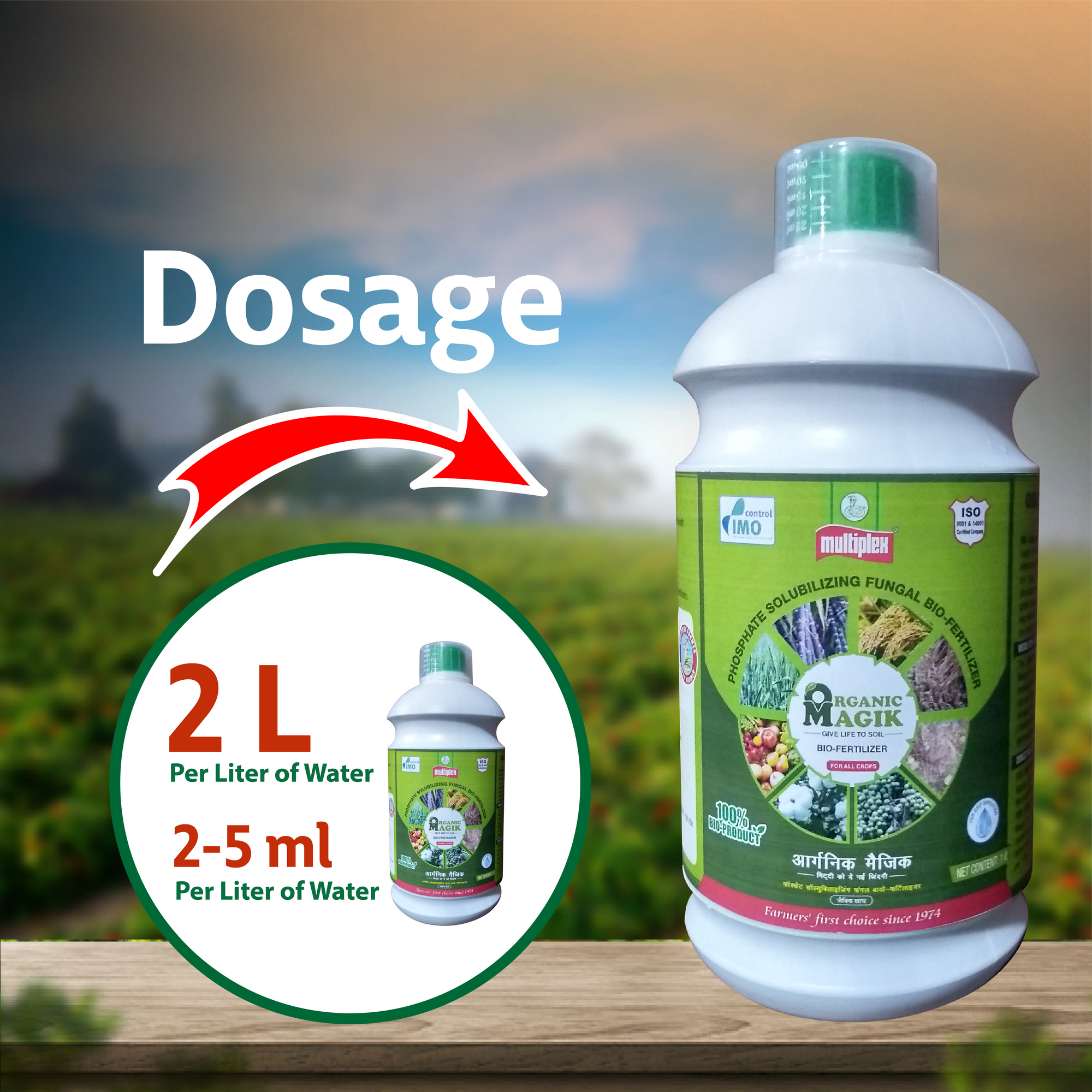 Multiplex Organic Magik (Liquid) Dosage