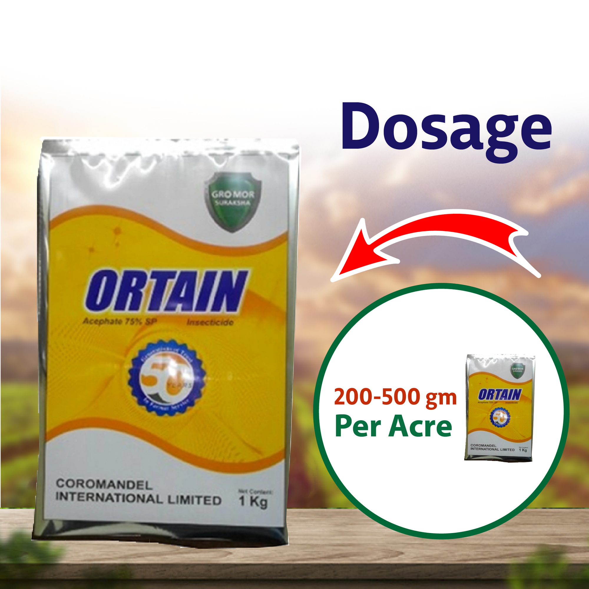 Coromandel Ortain Insecticide Dosage