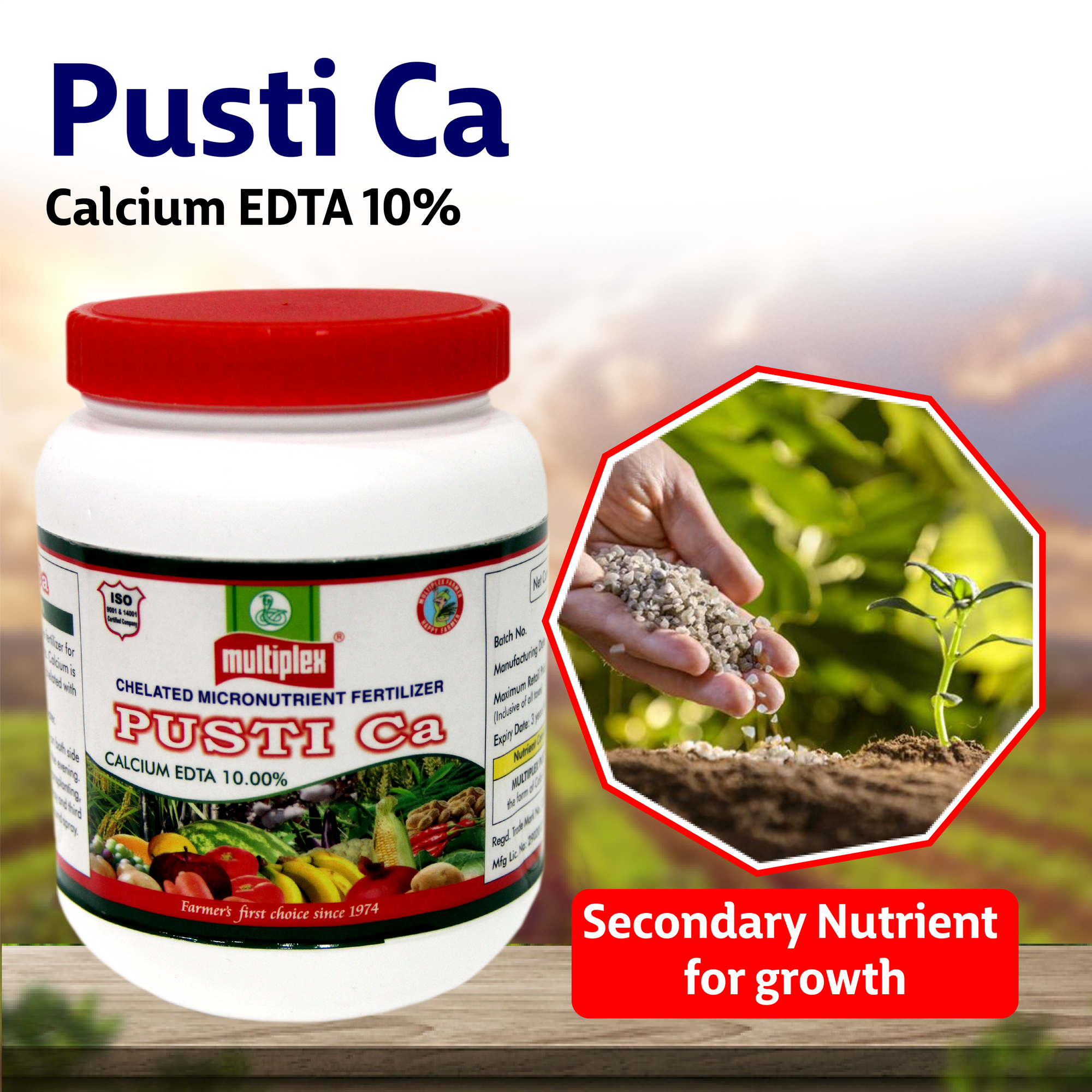 Multiplex Pusti Ca (Calcium EDTA 10%)