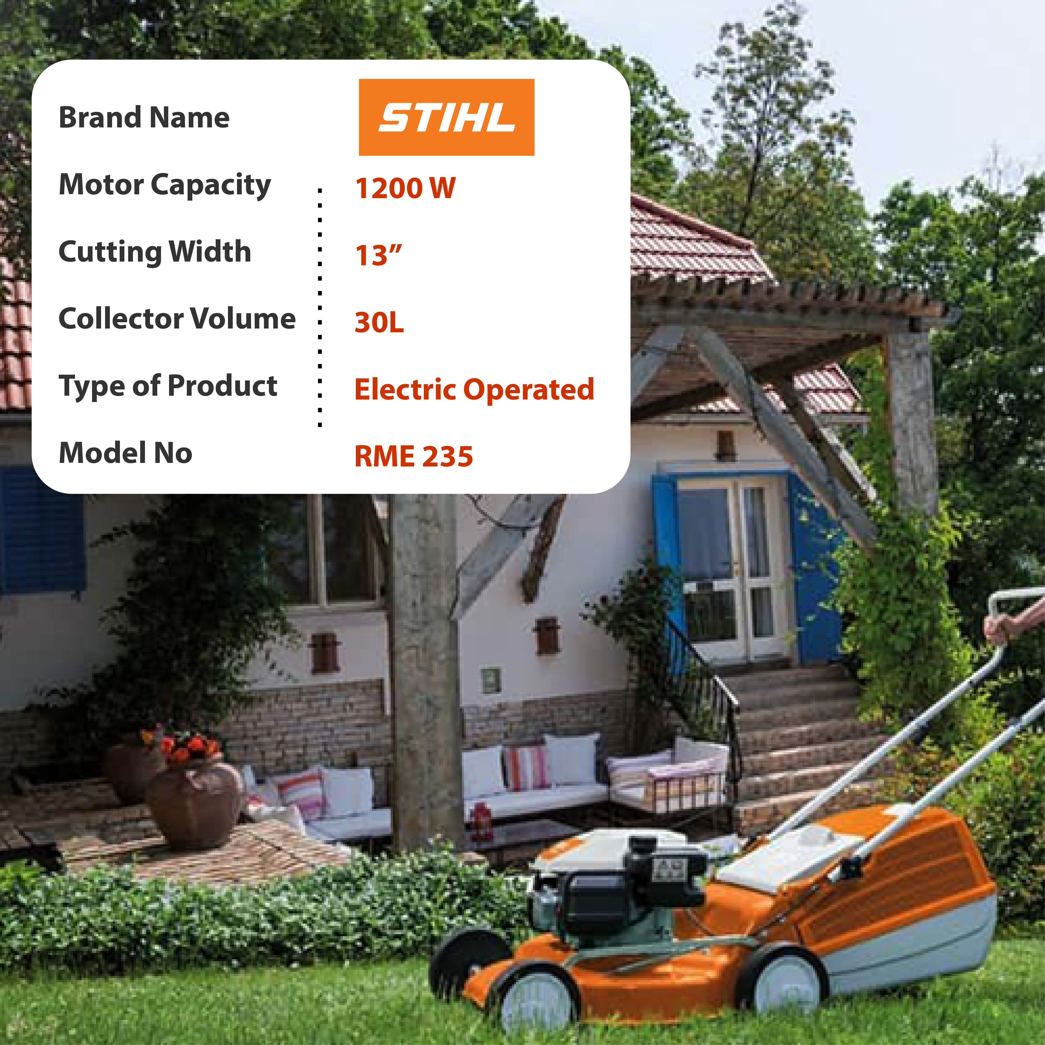 Petrol Lawn Mower Stihl Rm 253 T Stihl Self Propelled Petrol Lawn