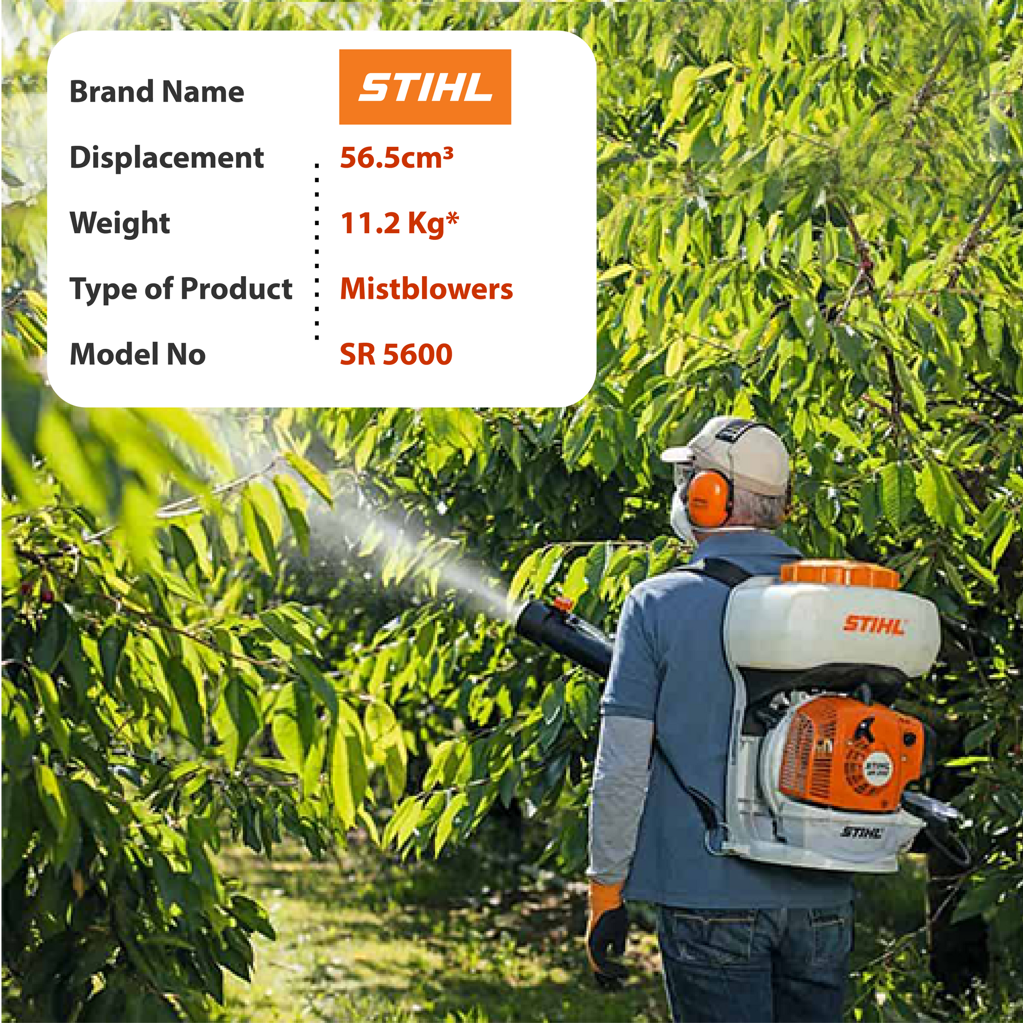 STIHL SR 5600 Mist Blower - Agriplex