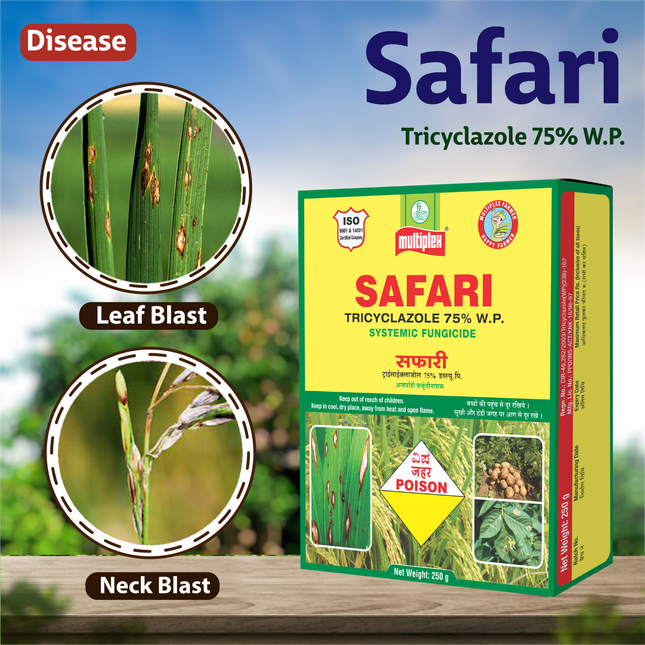Multiplex Safari Fungicide - 120 GM