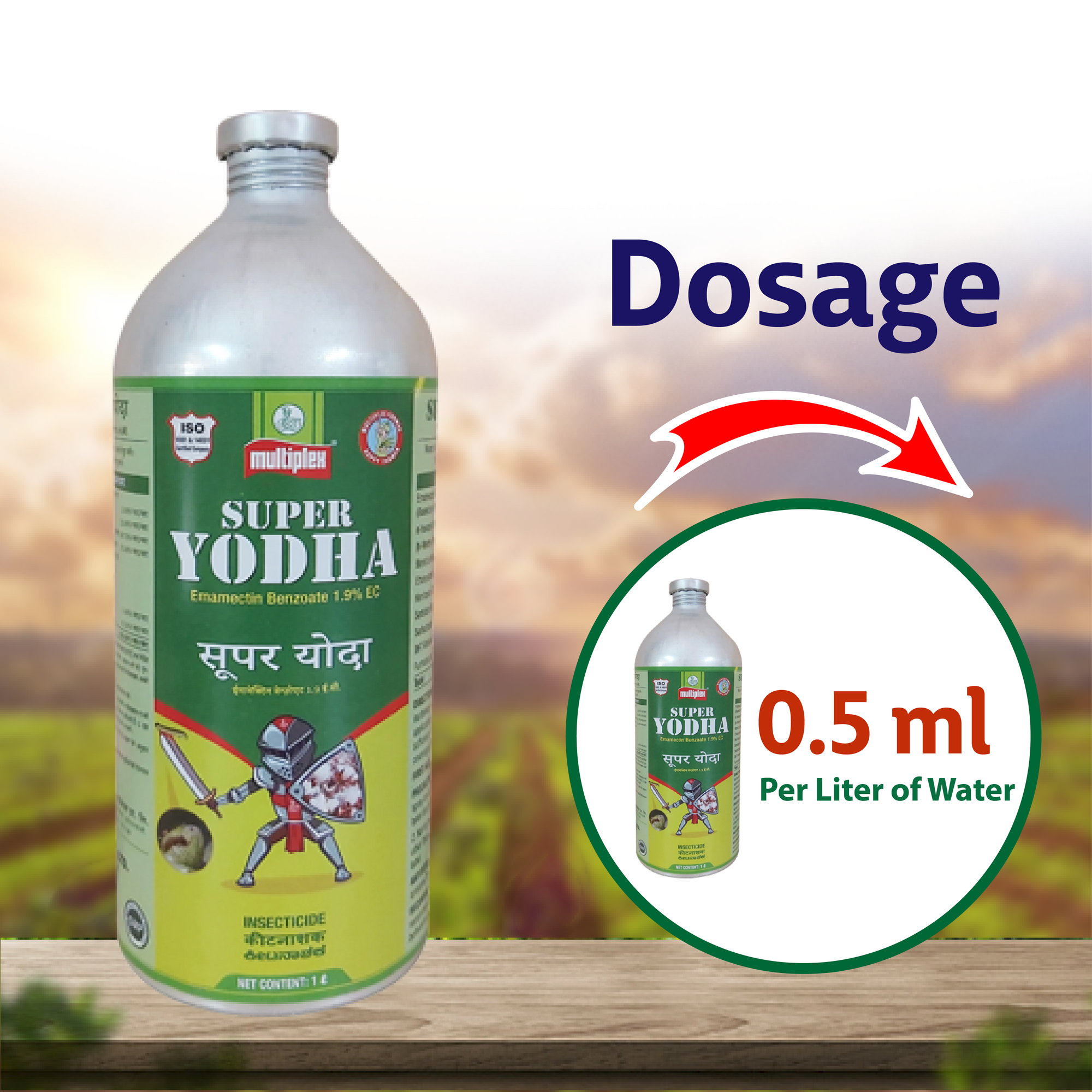 Multiplex Super Yodha Insecticide Dosage