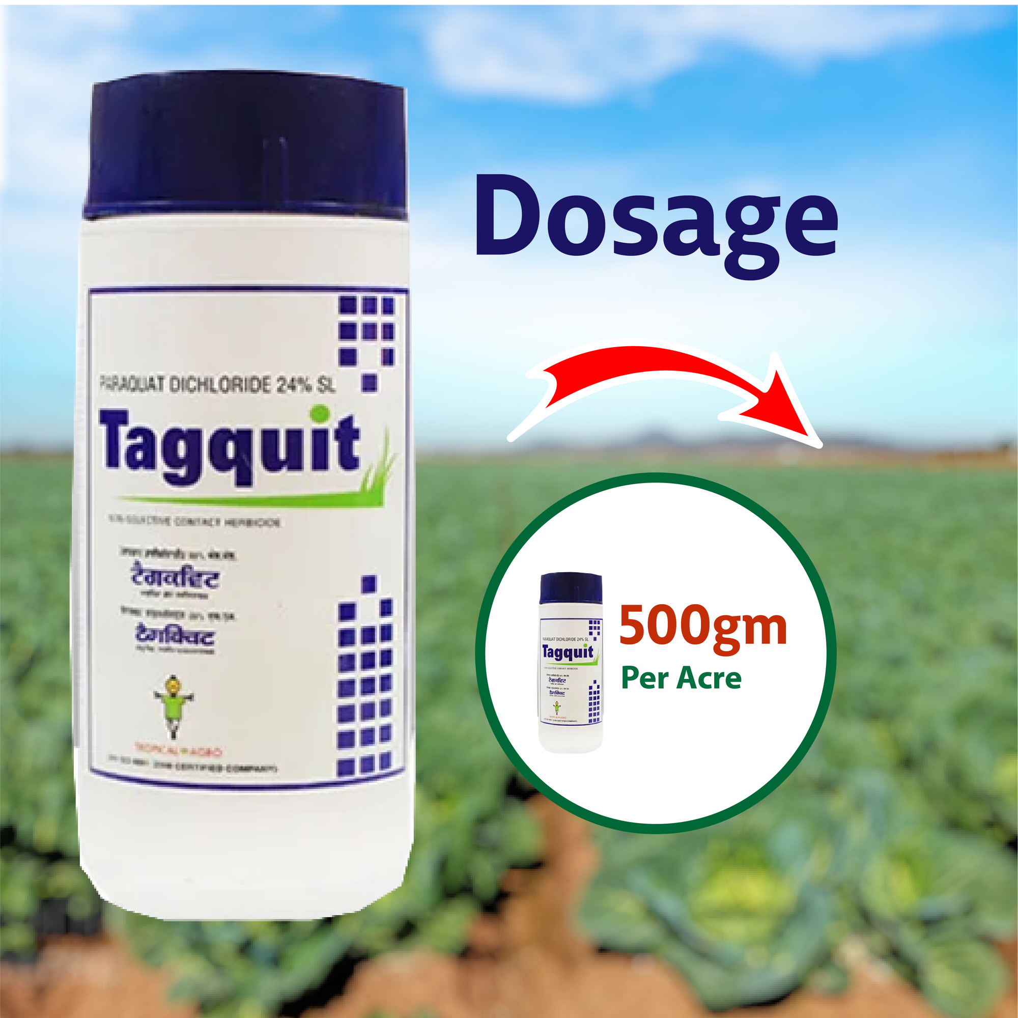 Tropical Tagquit Herbicide