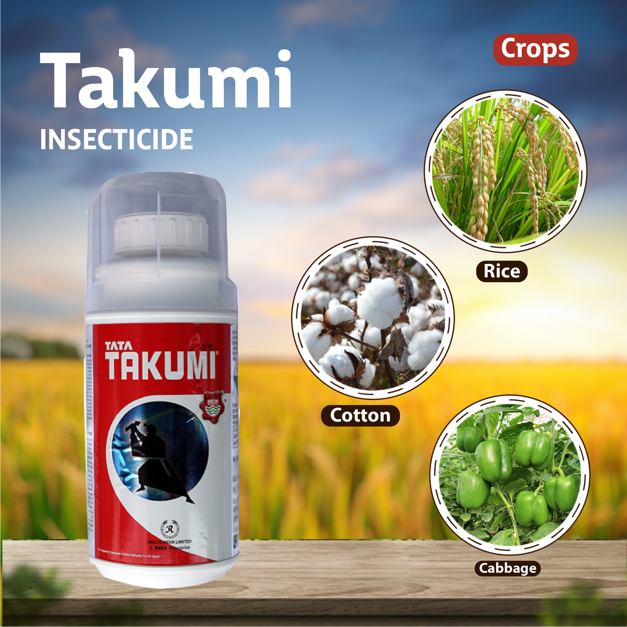Tata Takumi Insecticide - 250 GM – Agriplex