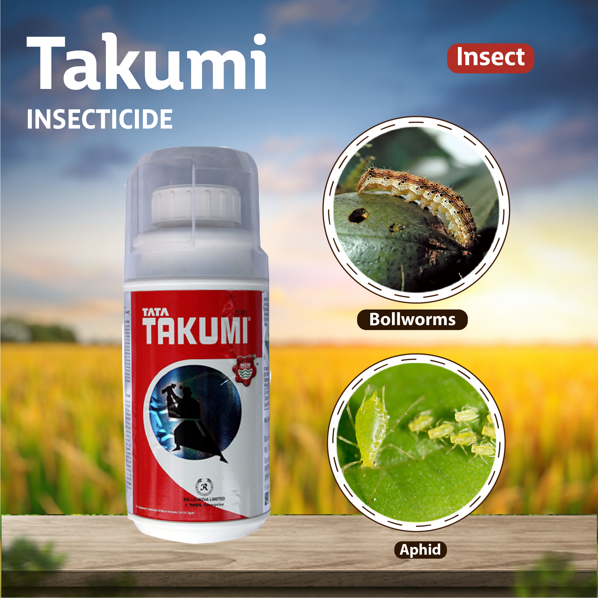 Tata Takumi Insecticide - 250 GM – Agriplex