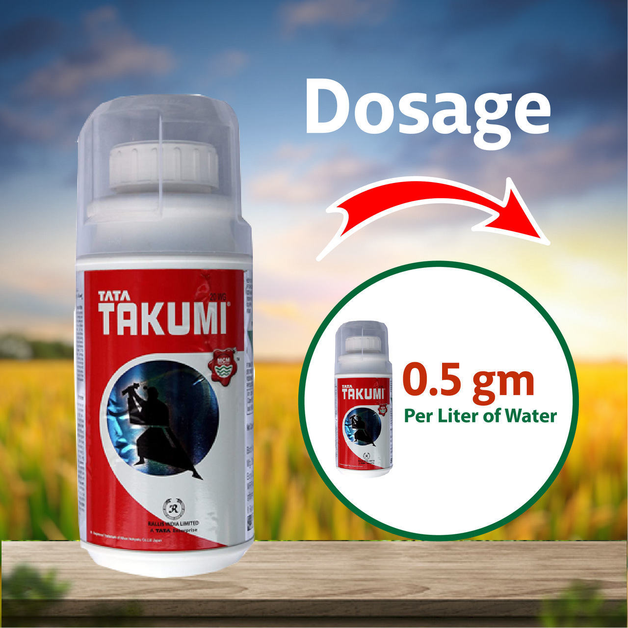 Tata Takumi Insecticide - 250 GM – Agriplex