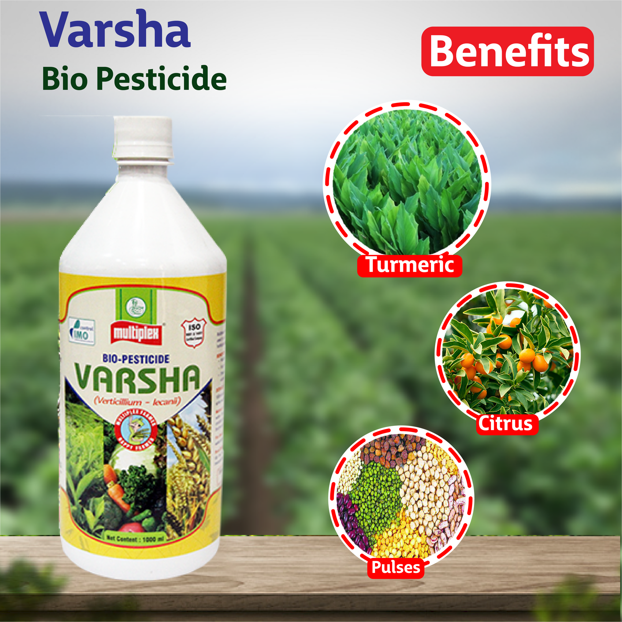 Multiplex Varsha (Verticillium lecanii) Liquid Benefits