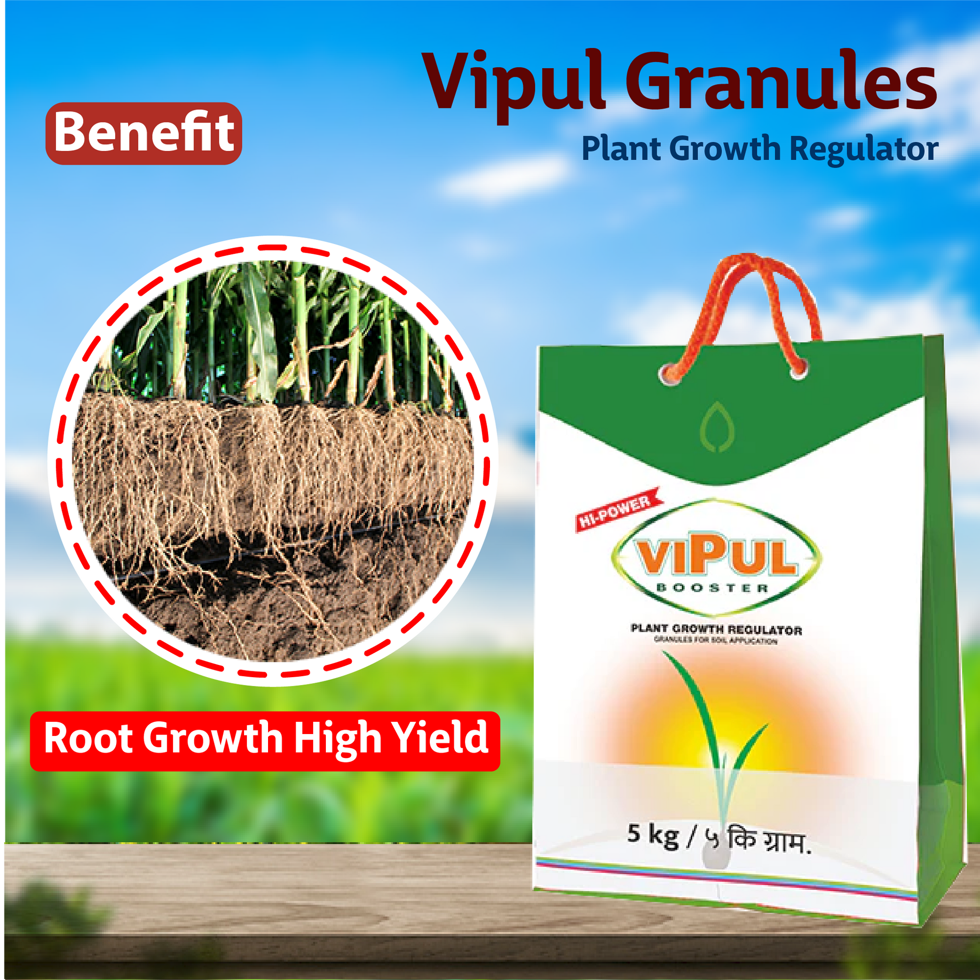 Godrej Vipul Granules PGR  - 5 KG Benefits