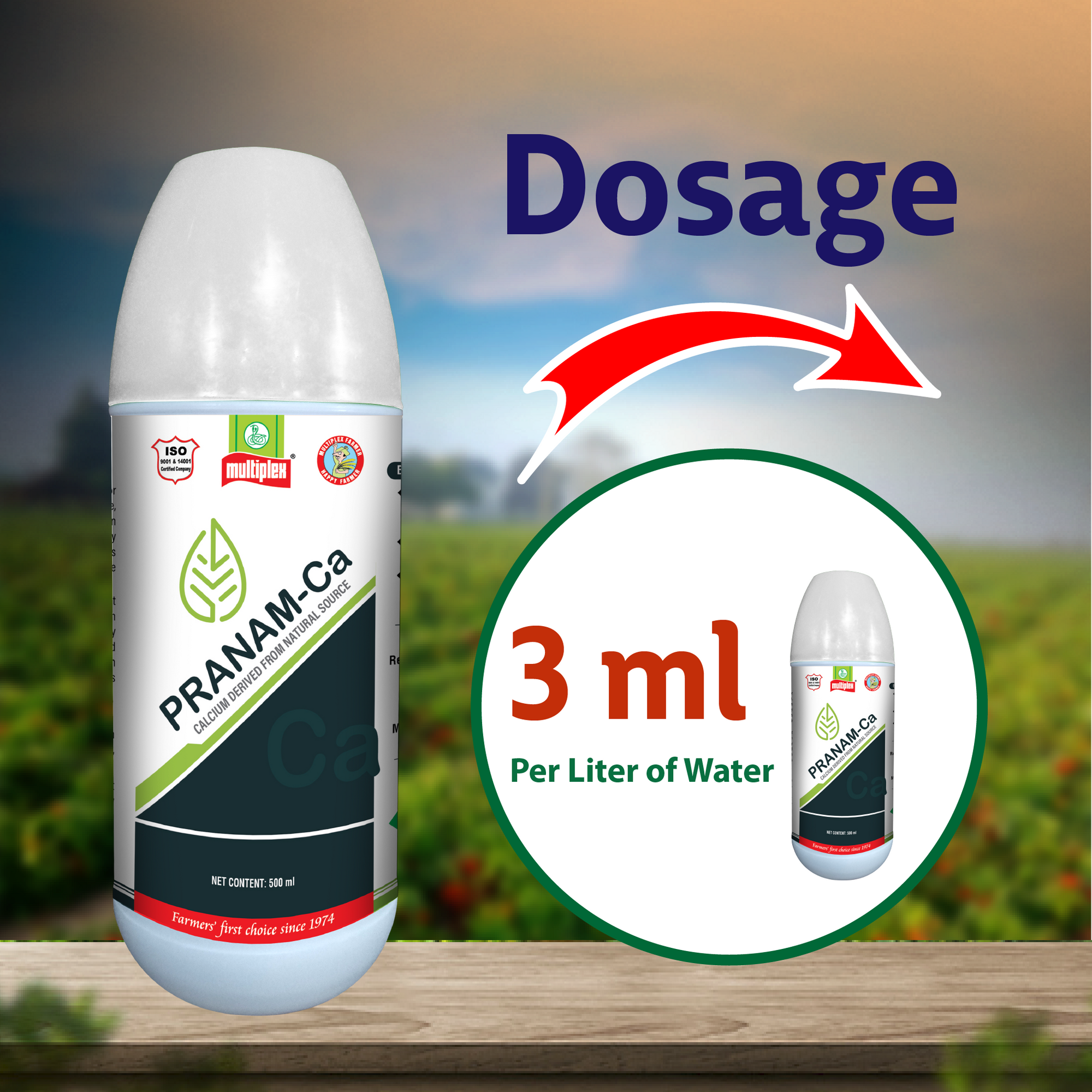 Multiplex Pranam-Ca Secondary Nutrient Dosage