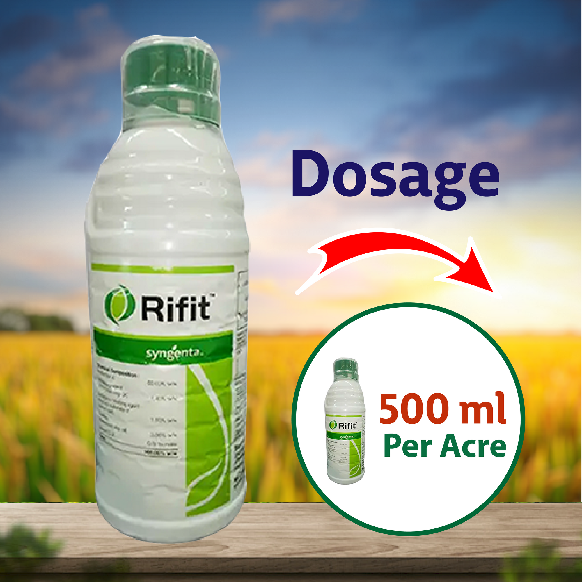 Syngenta Rifit Herbicide Dosage